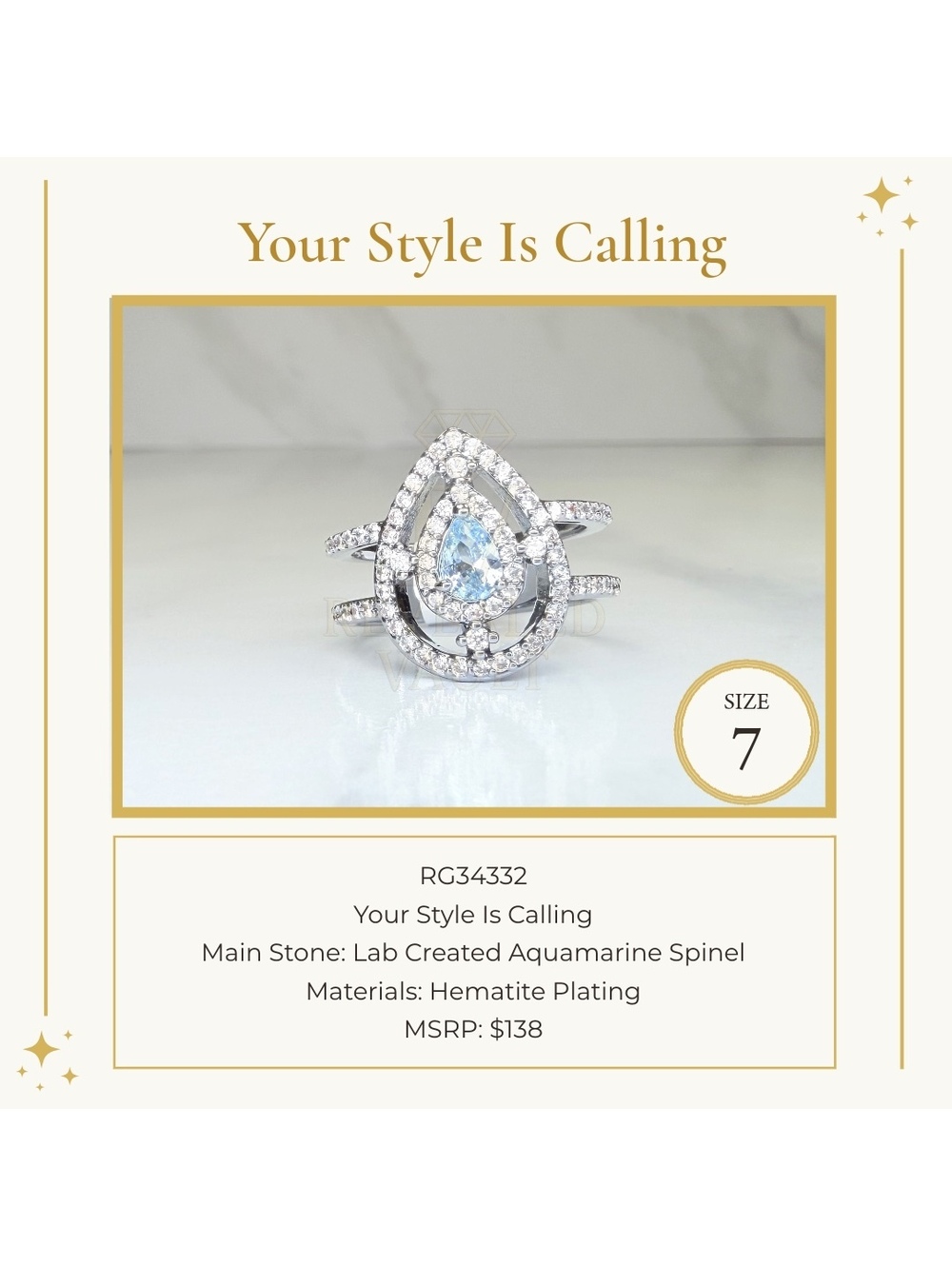 Your Style Is Calling - Size 7 - OG